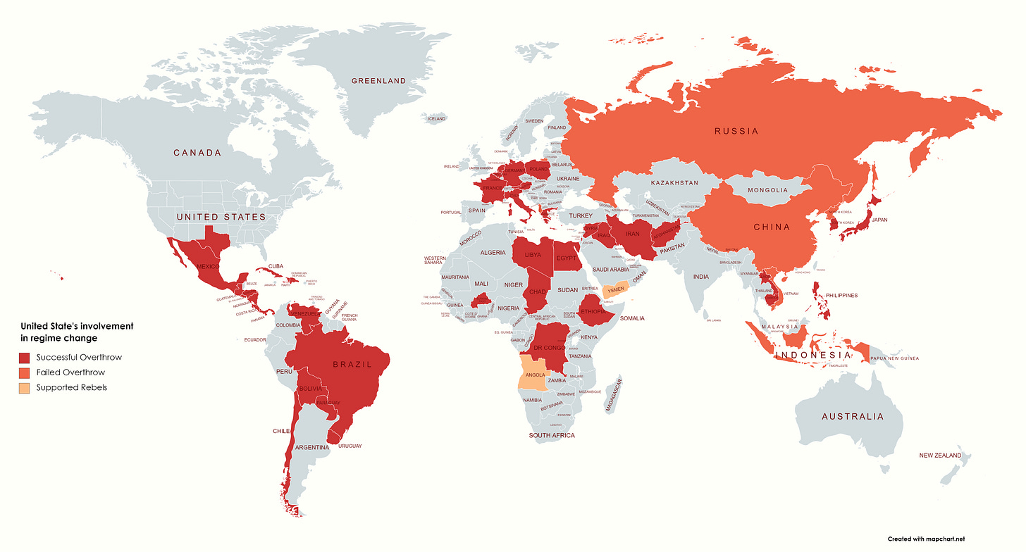 r/foreignpolicy - a map of the world