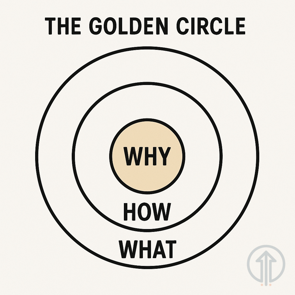 La idea del Círculo Dorado propuesta por Simon Sinek