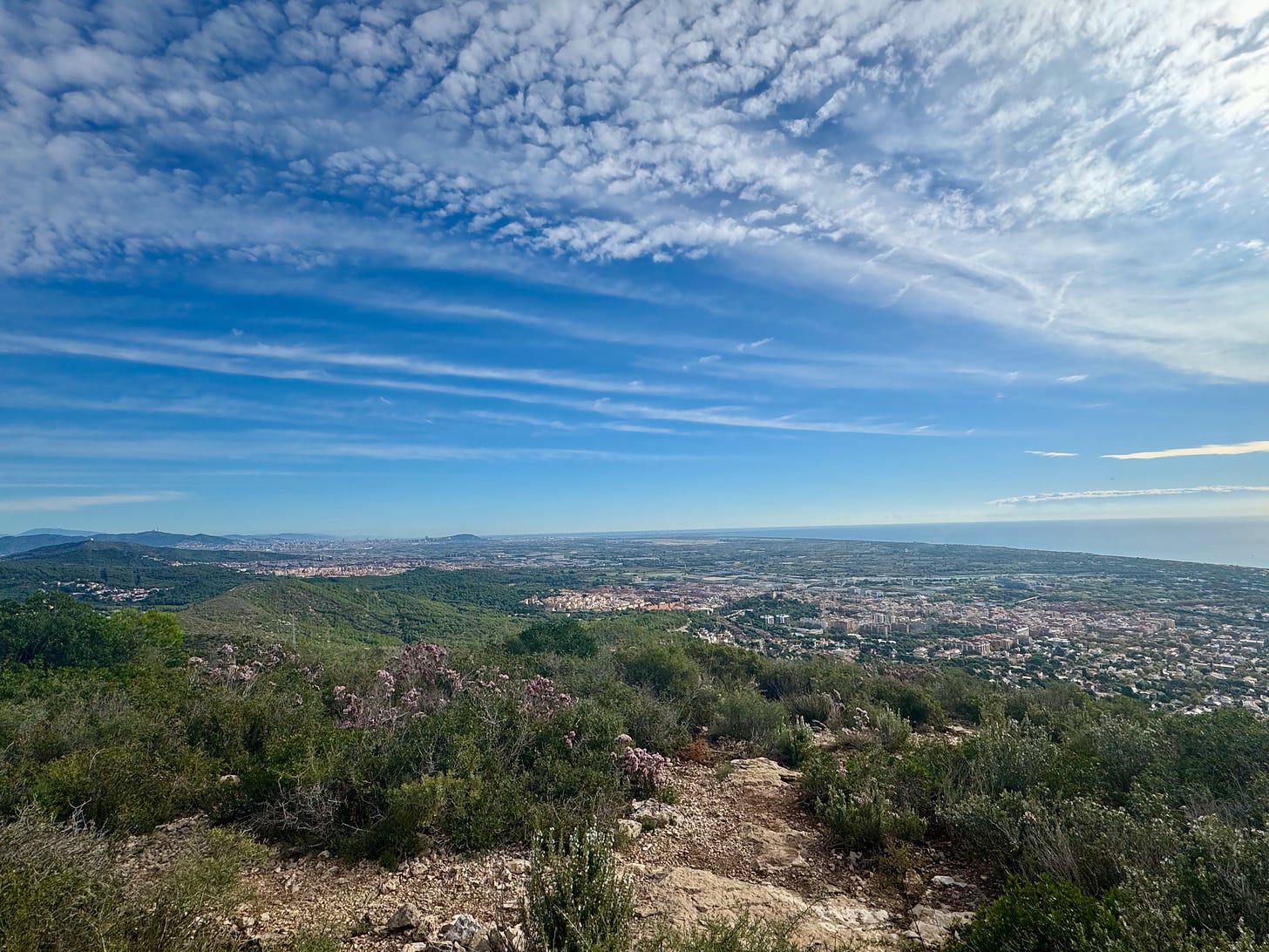 Hiking Trail from Casteldefels to Garraf