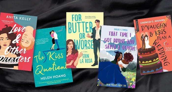 sample of illustrated romance covers