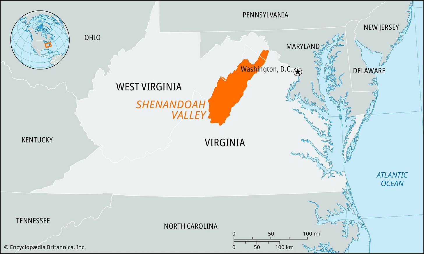 Shenandoah Valley | Virginia, Map, Description, & Facts | Britannica
