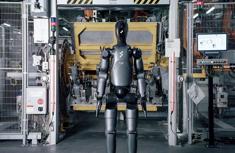 BMW tests Figure 02 humanoid on production line