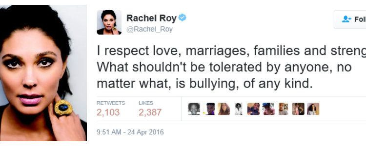 rachel roy tweets on beyonce