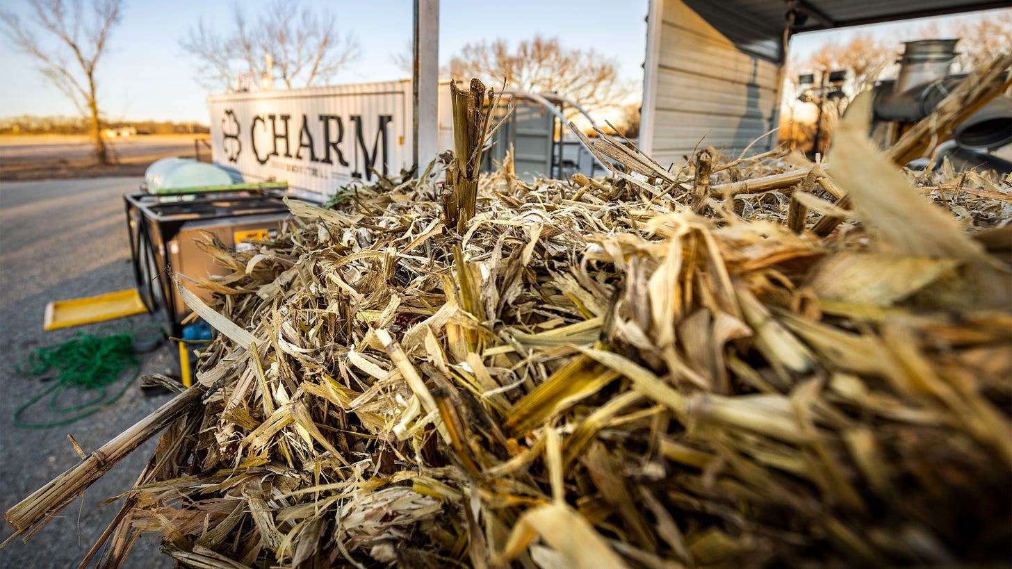 Inside Charm Industrial's big bet on corn stalks for carbon removal | MIT  Technology Review