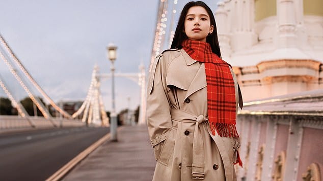In the last financial year, Burberry¿s North American sales amounted to £603million, 20 per cent of total turnover