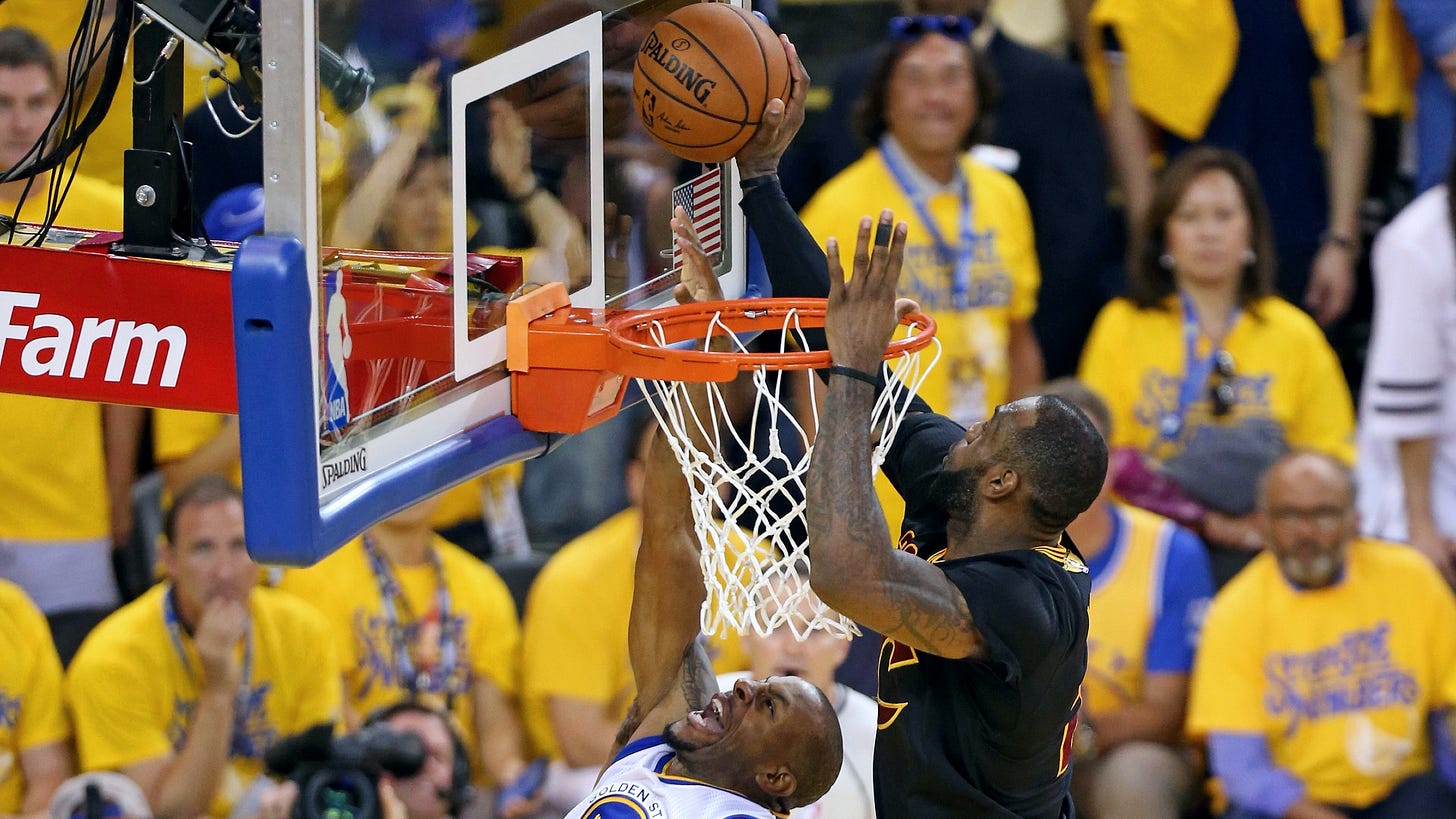 Top NBA Finals moments: LeBron James' chasedown block in Game 7 of 2016 NBA  Finals | NBA.com