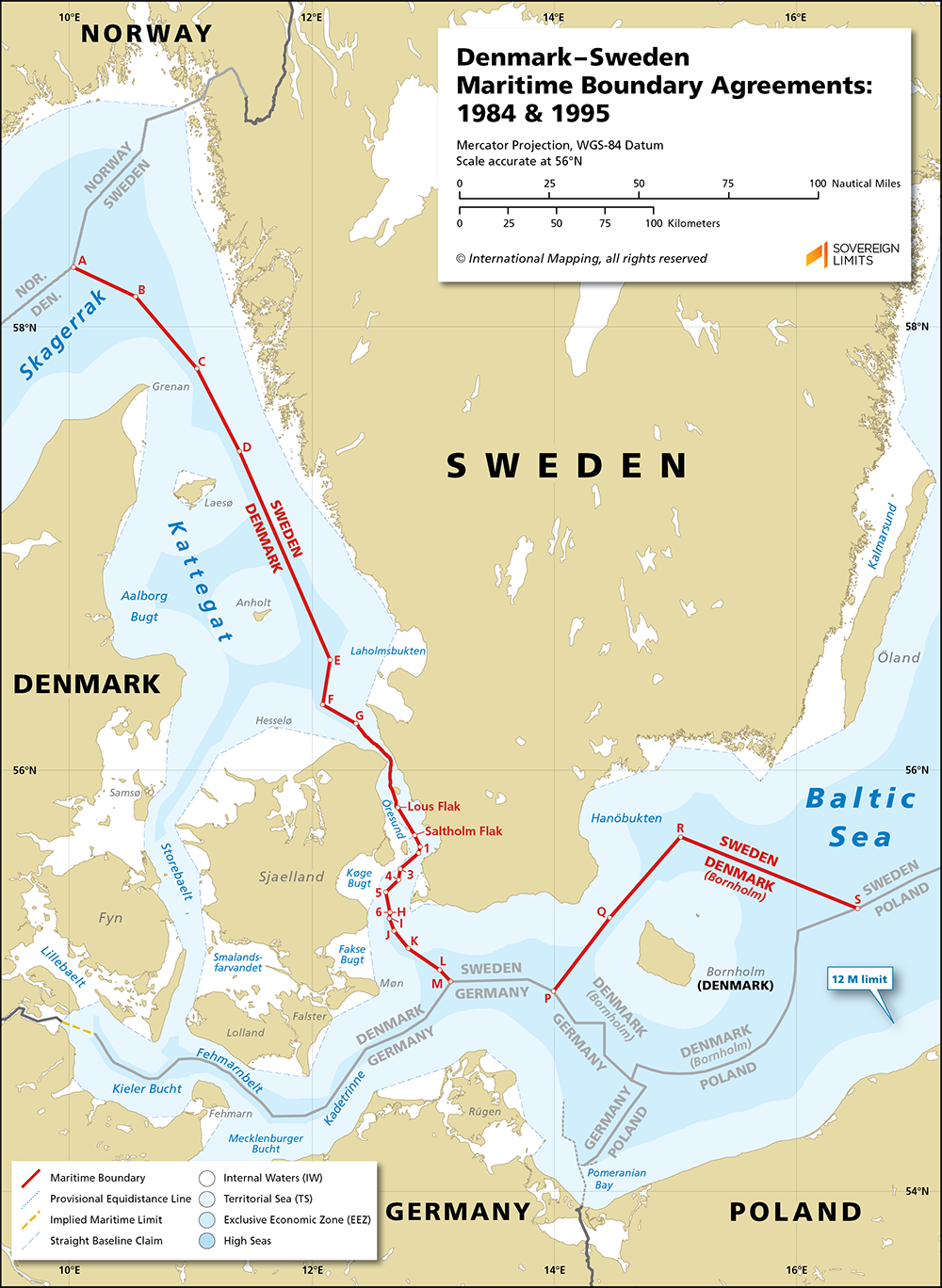 Denmark–Sweden Maritime Boundary | Sovereign Limits