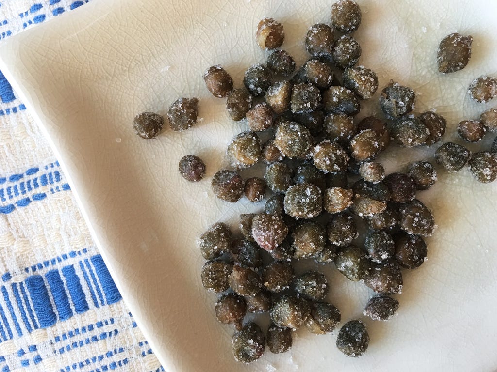 Capers of Pantelleria, Sicily