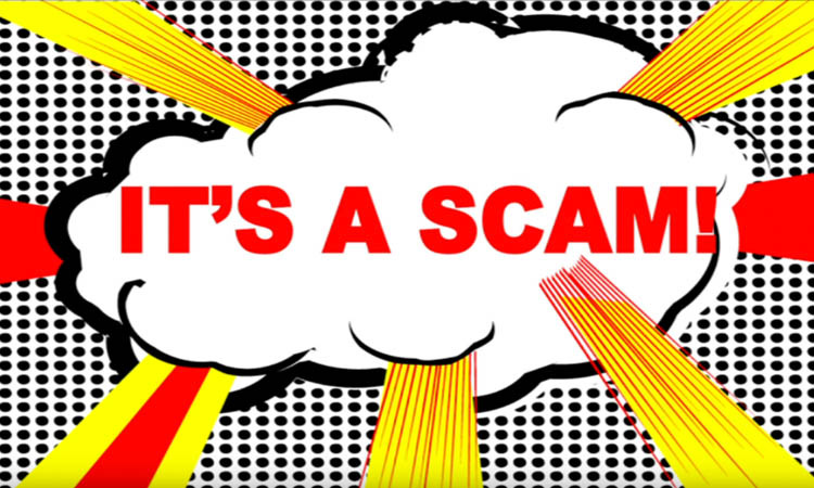 Common scams and how to avoid being taken in by them.