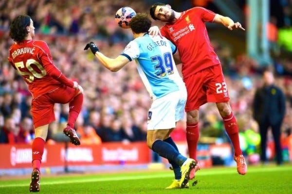 blackburn loses to liverpool soccer fa cup 2015