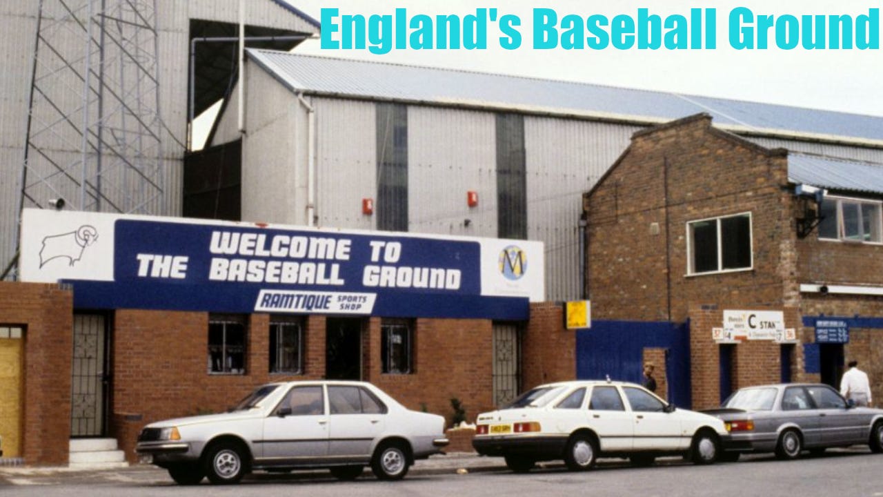 Derby County Baseball Ground England