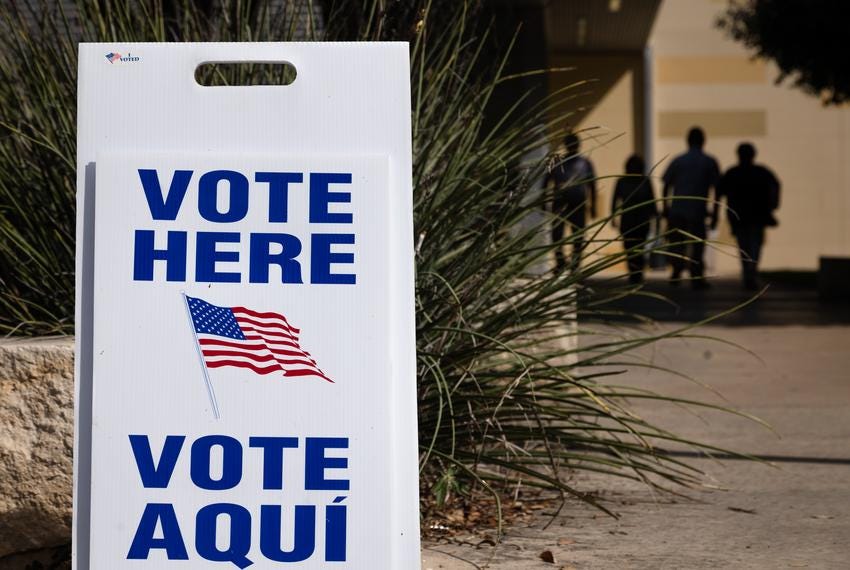 Texas Senate OKs end to countywide voting on Election Day | The Texas  Tribune