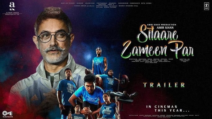 Sitaare Zameen Par - Trailer | Amir Khan | Genelia Deshmukh, Darsheel  Safary, Zaira Wasim In Cinemas