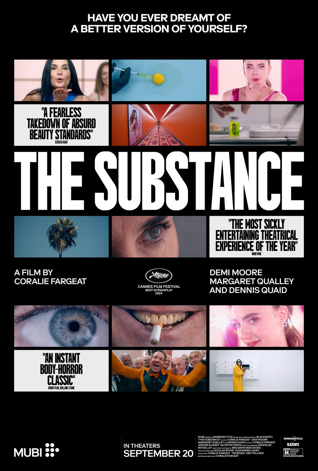 New Poster for 'The Substance' : r/movies