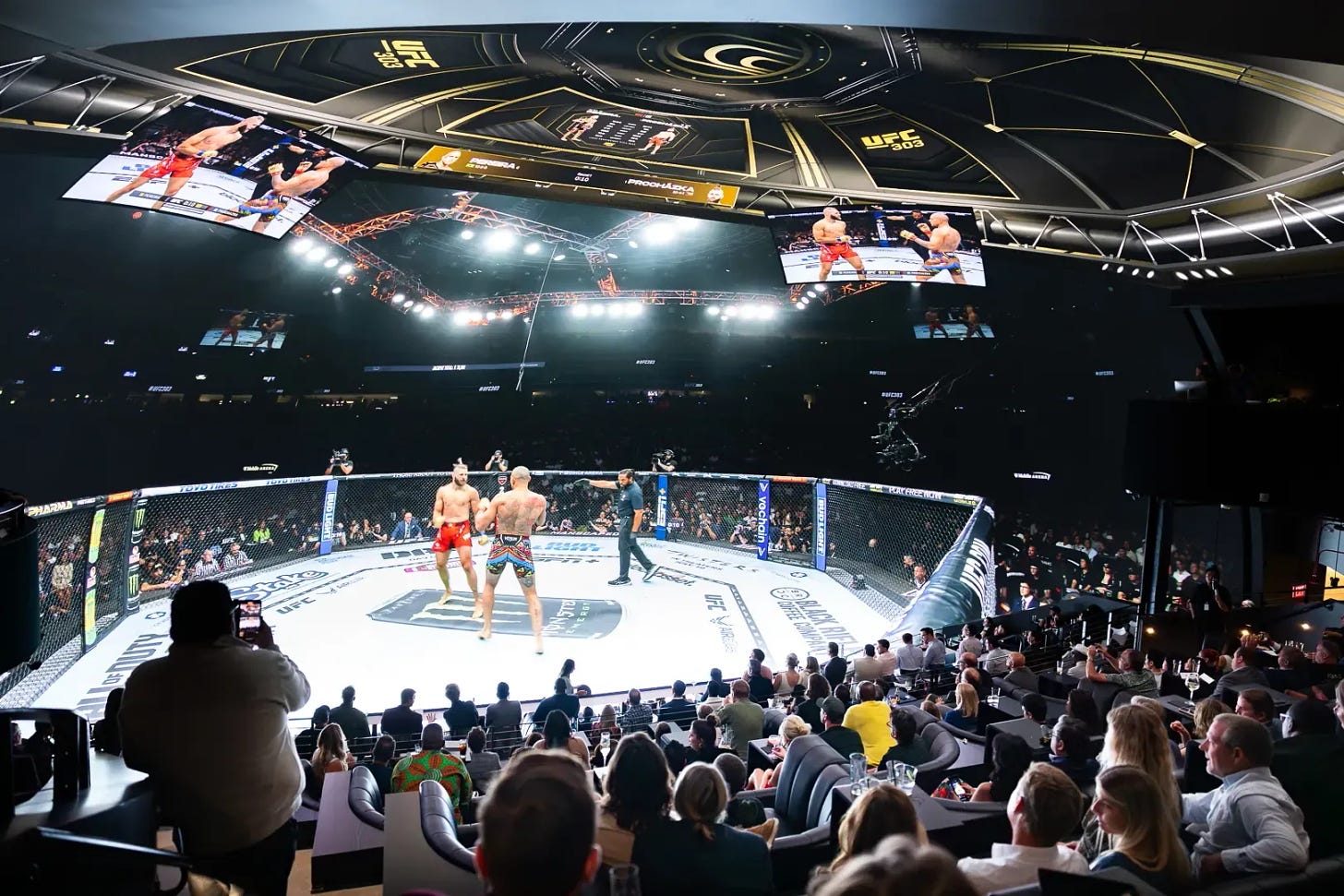 Cosm Los Angeles UFC 303 in The Dome