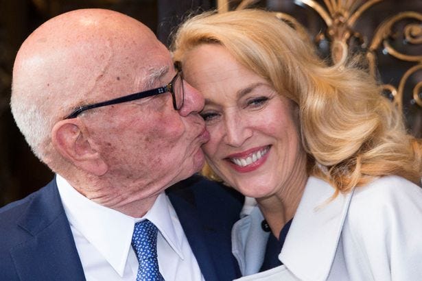 rupert murdoch cashes in for jerry hall 2016 gossip