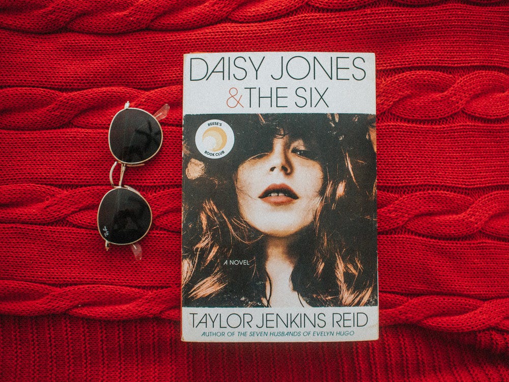 Book Review: Daisy Jones and The Six by Taylor Jenkins Reid — Louise Claire  Johnson
