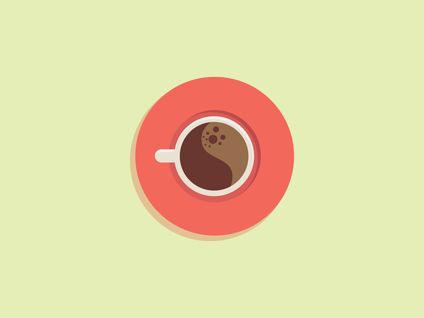 Coffee illustration on Behance