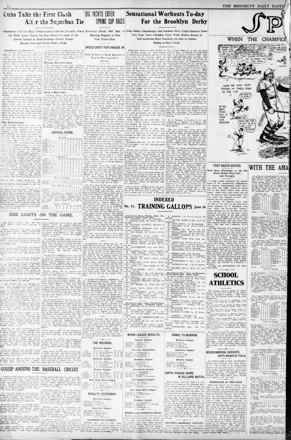 1908 Brooklyn Daily Eagle