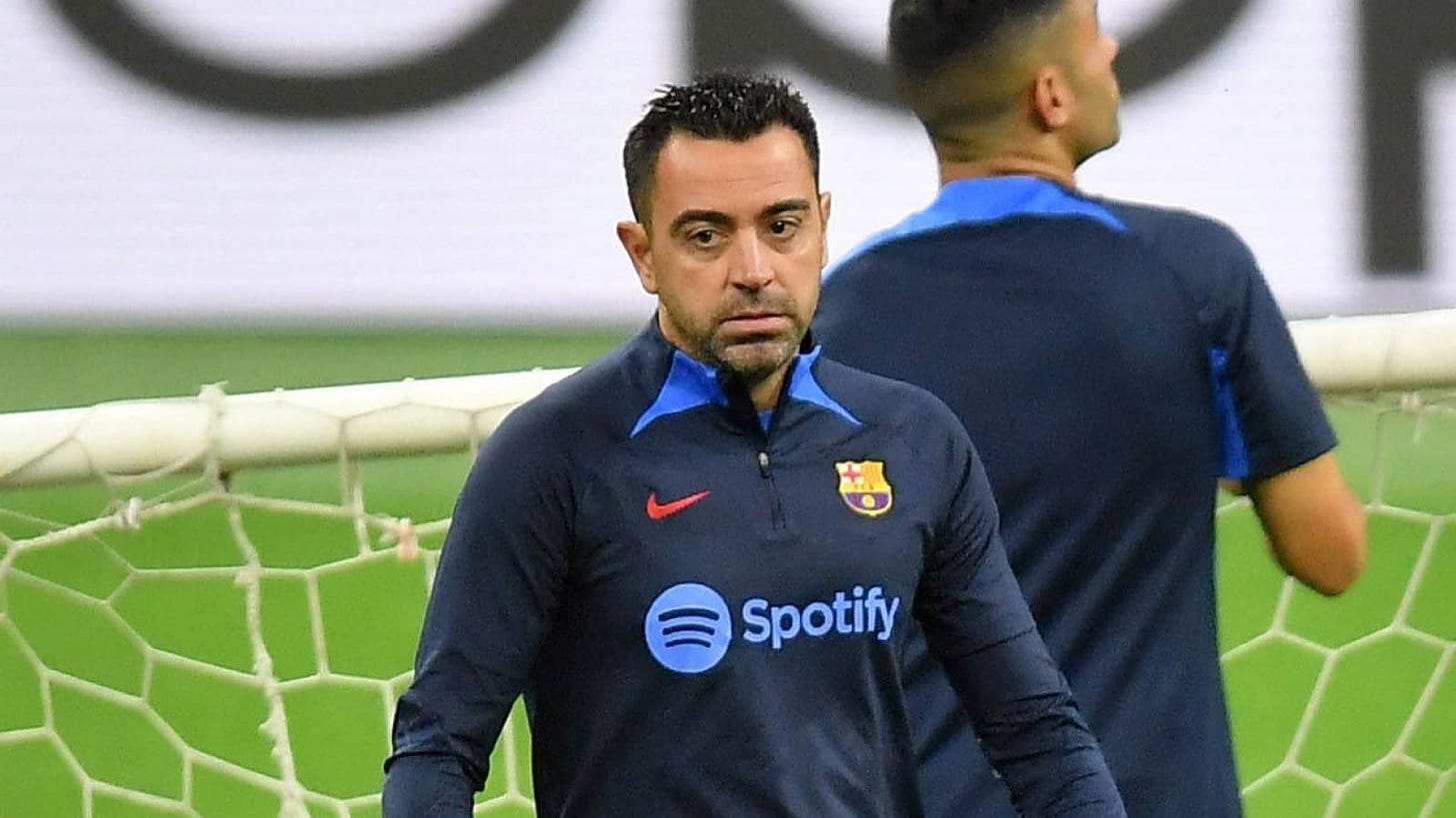 Xavi sack talk heightens at Barcelona as La Liga giants line up ambitious  move for London-based boss