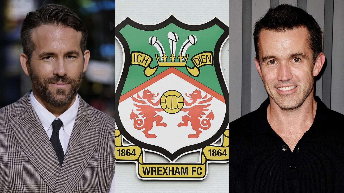 wrexham fc celebrity owners