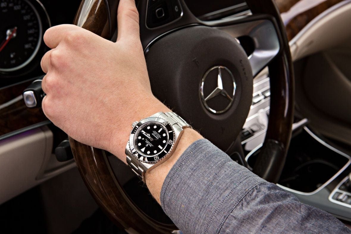 Here Are The Top Reasons Why We Believe Rolex Chose Mercedes Hour Markers