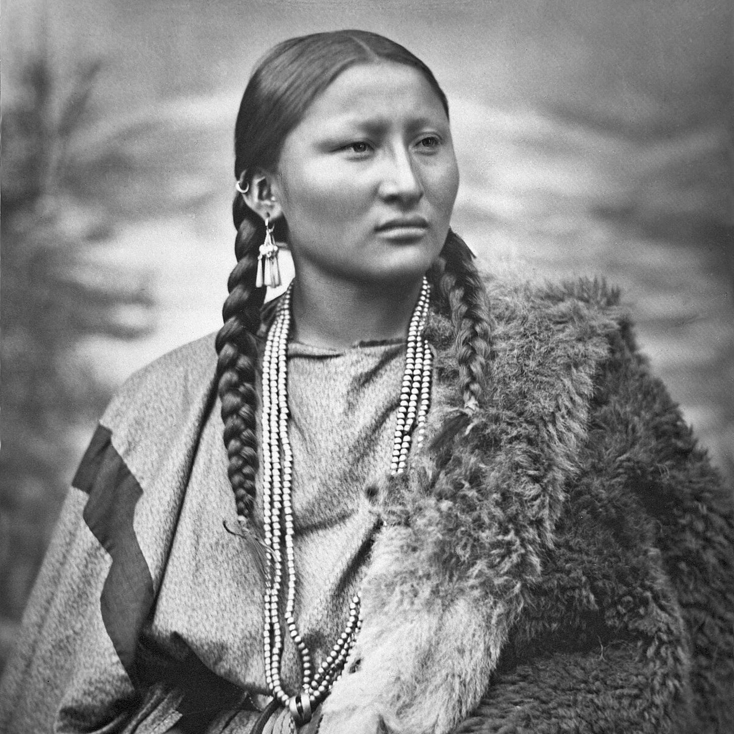 Pretty Nose, an Arapaho woman