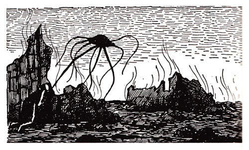 Edward Gorey's Vintage Illustrations for H. G. Wells's The War of the  Worlds – The Marginalian