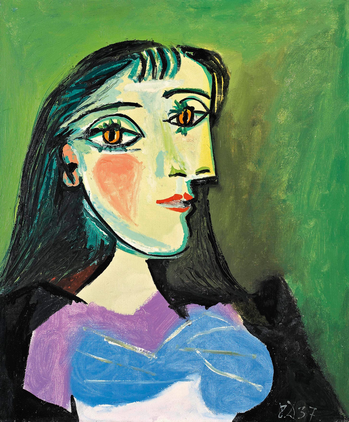 Pablo Picasso (1881-1973) , Buste de femme | Christie's