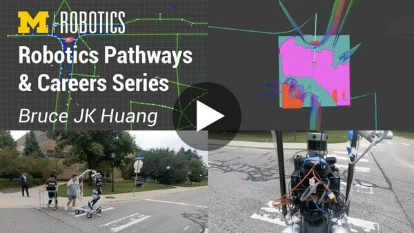 Robotics Pathways & Careers: Bruce Huang, Google