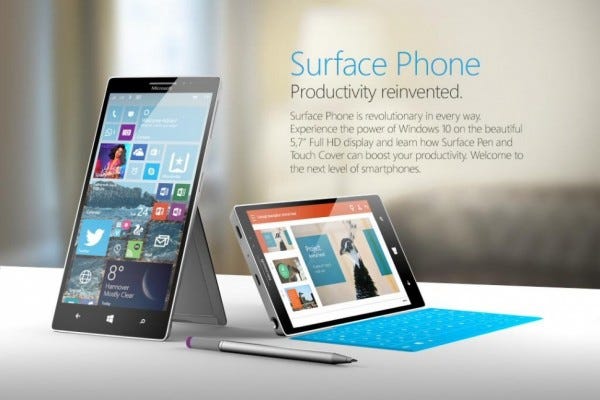 microsoft makes the perfect surface phone 2016 tech