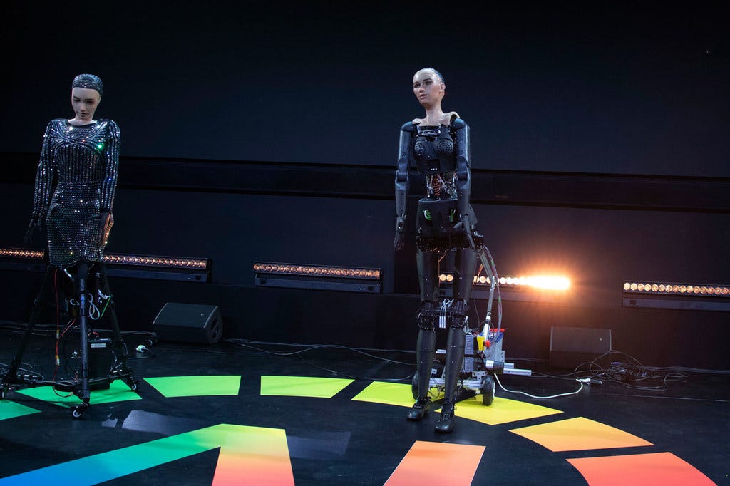 Более 50 роботов посетили Всемирный саммит AI for Good Global Summit 2023.