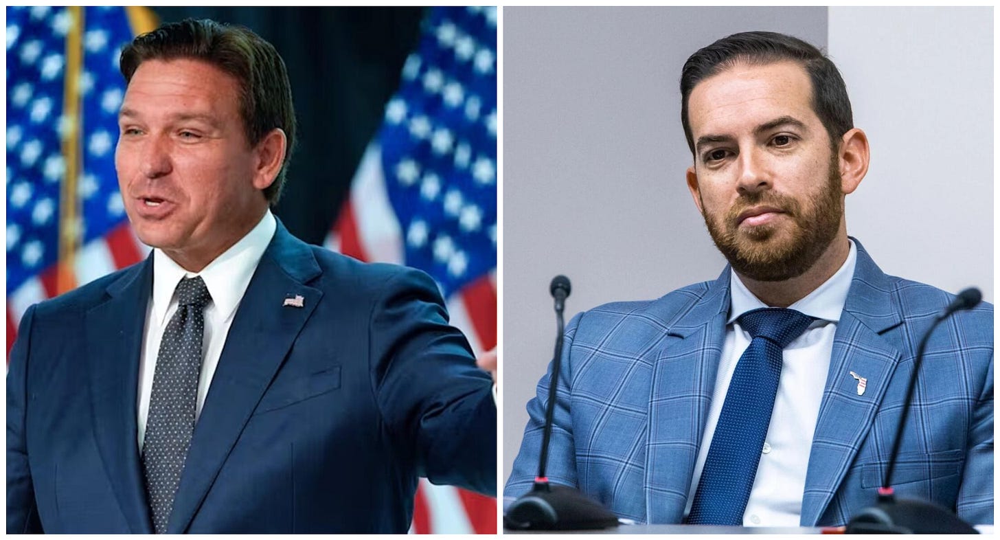 DeSantis House Speaker Daniel Perez