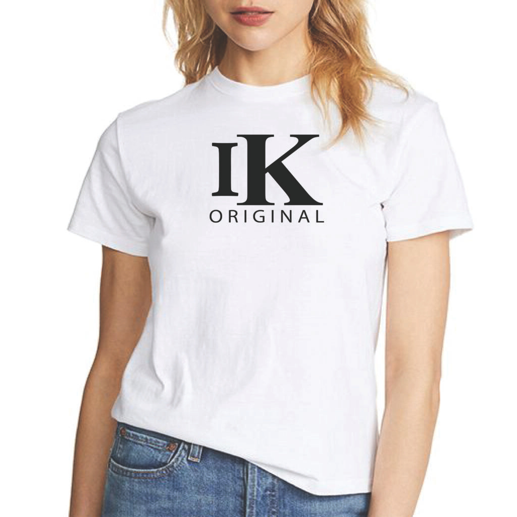 IK Original Woman White T Shirt