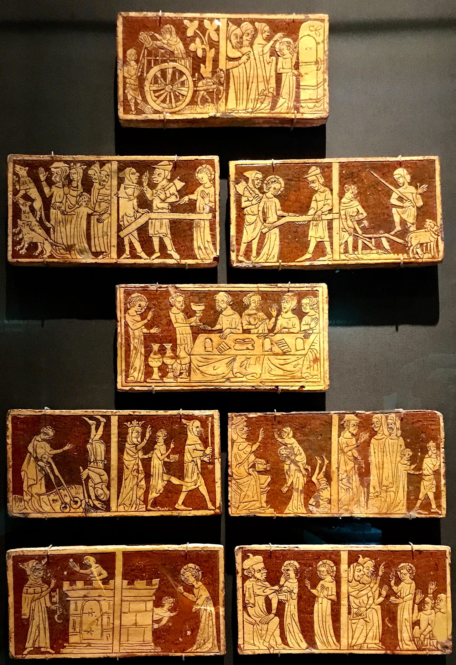 The Tring Tiles in the British Museum 