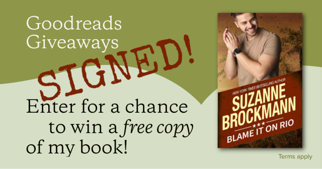 Goodreads Giveaways: Enter for a chance to win a free signed copy of my book, BLAME IT ON RIO!