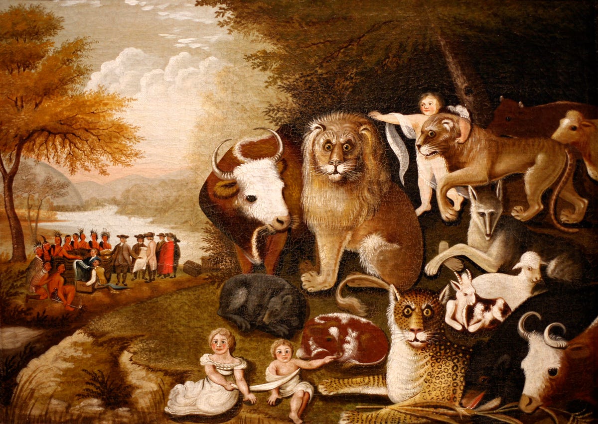 File:WLA brooklynmuseum Edward Hicks-The Peaceable Kingdom.jpg - Wikimedia  Commons