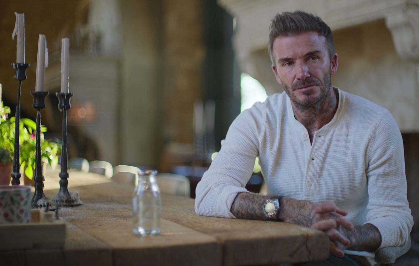 What time is the David Beckham series on Netflix?