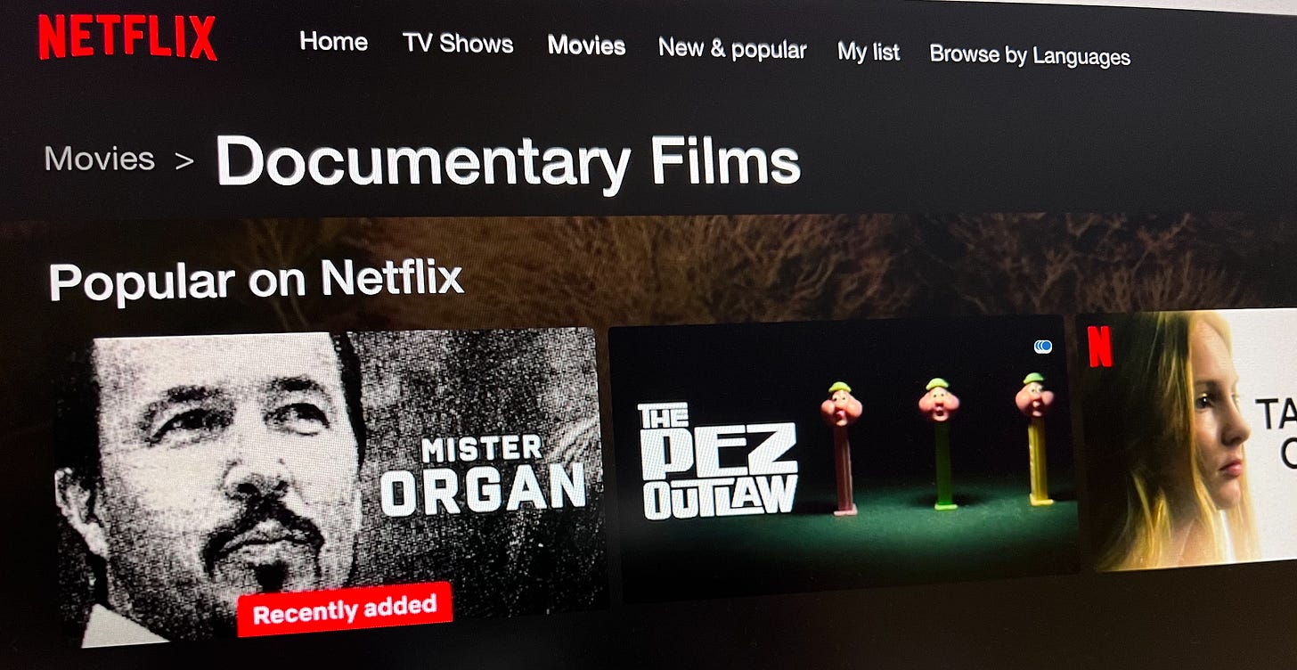 Mister Organ popular on Netflix