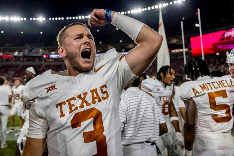 No. 4 Texas Longhorns try to stay grounded even as hype level soars after  beating Alabama | Sports | record-eagle.com