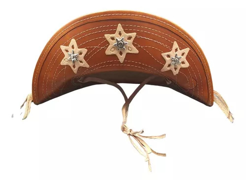 Chapéu Cangaceiro Lampião Nordestino Couro 100% Legitimo | Parcelamento sem  juros