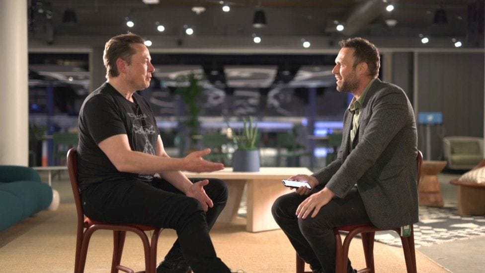 Elon Musk: What it's like to interview the billionaire Twitter boss - BBC  News