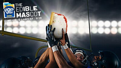 Pop-Tarts® unveils college football’s first edible mascot at the brand's inaugural bowl game