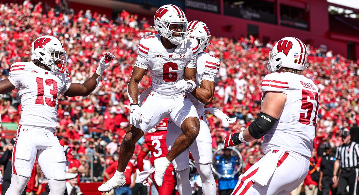 Wisconsin Badgers wide receiver Will Pauling enters the transfer portal