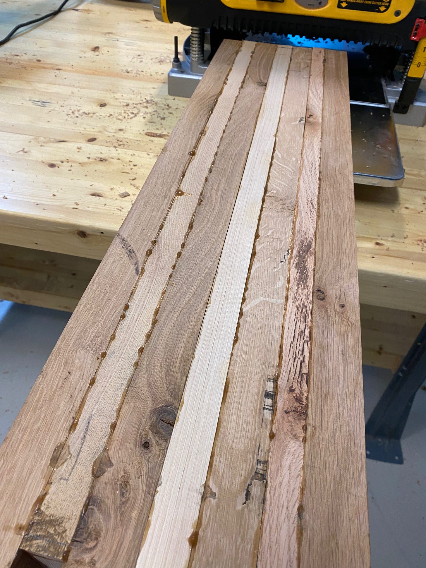 Planing a Glue-Up Piece