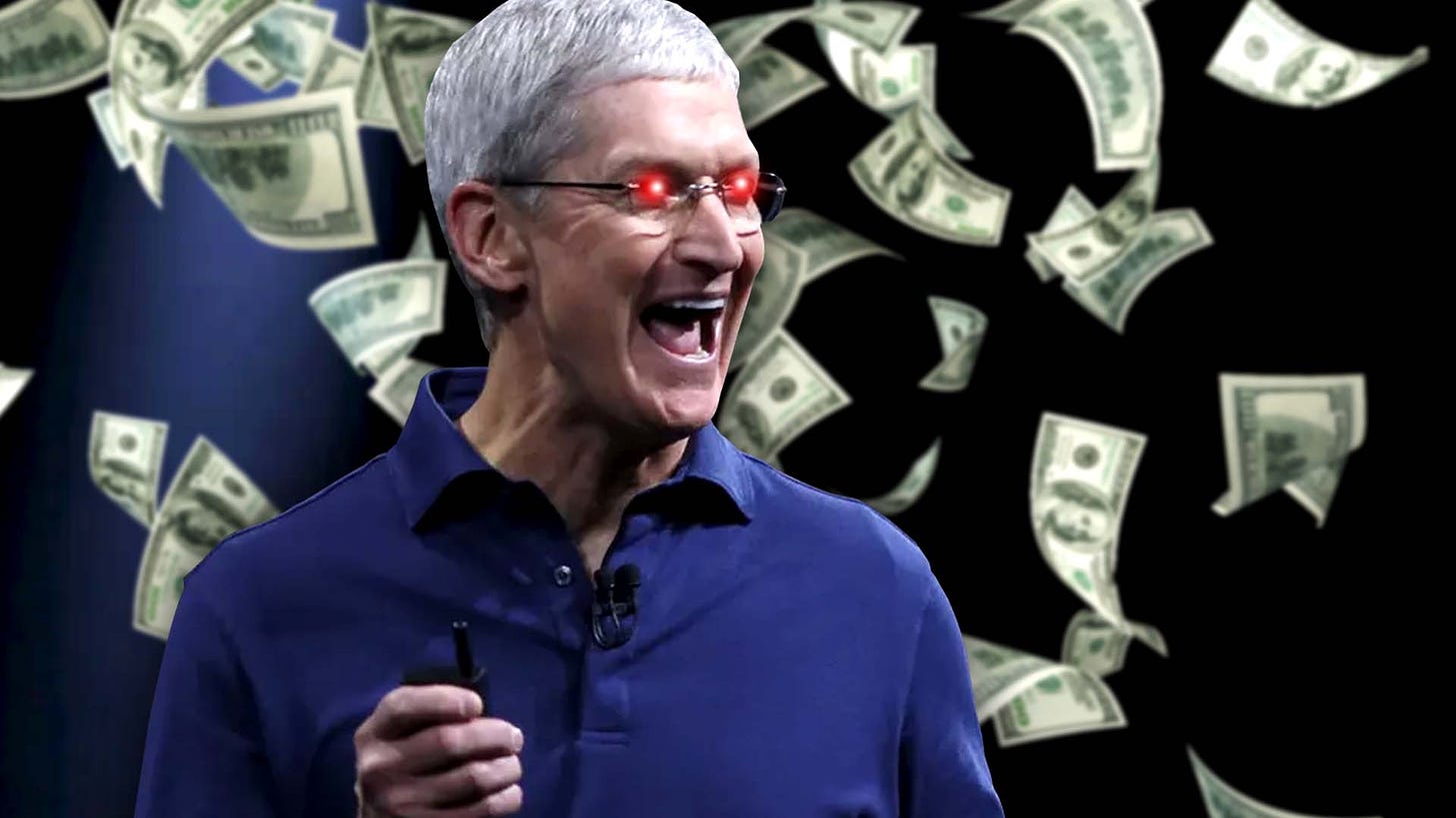 Byť šéfom Apple sa oplatí. Tim Cook zarába rozprávkové peniaze ...