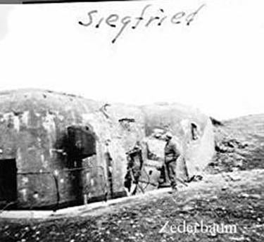 Zeke Siegfried line bunker
