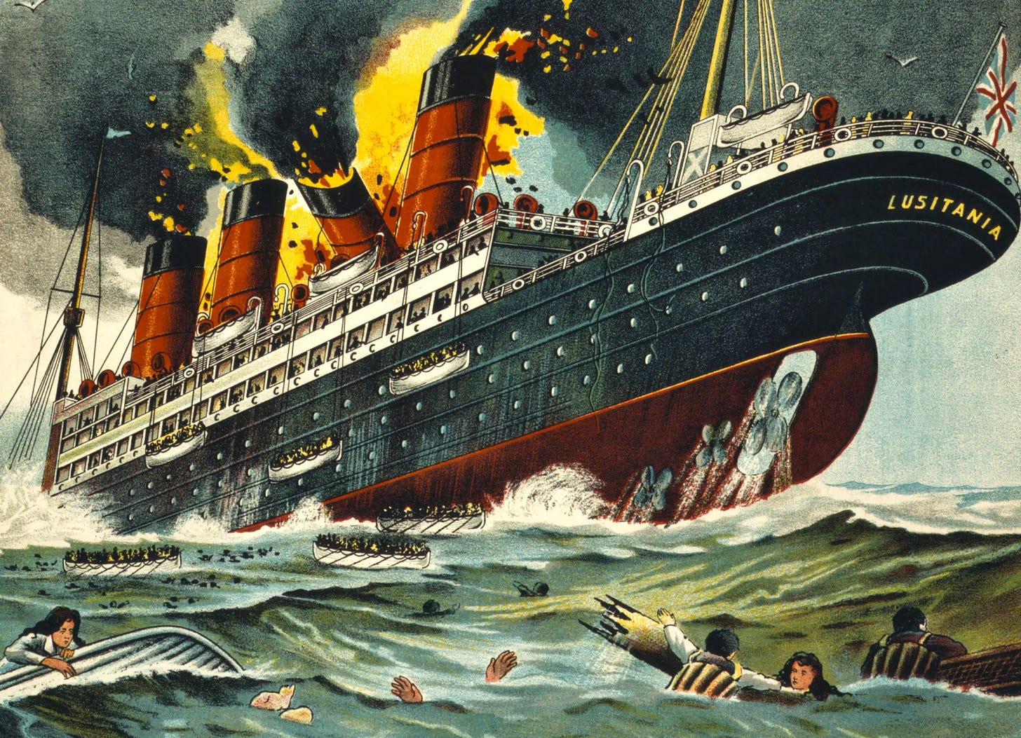 The Lusitania Disaster: Part 3 The Ship and the Sinking - SNR