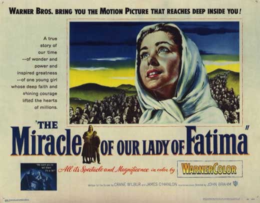 Miracle of Our Lady of Fatima - movie POSTER (Style A) (11" x 14 ...