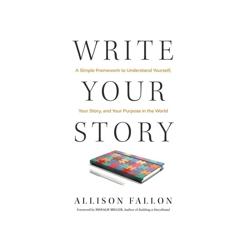 Write Your Story - by  Allison Fallon (Hardcover), 1 of 2